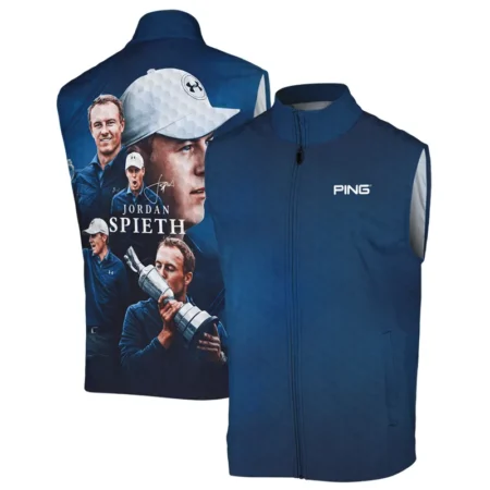 Golf Jordan Spieth Fans Loves 152nd The Open Championship Ping Sleeveless Jacket Style Classic