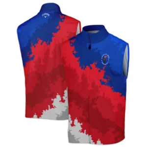 Callaway 124th U.S. Open Pinehurst Blue Red White Background Quarter-Zip Jacket Style Classic