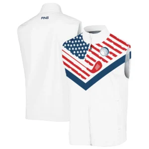 The Golfing Legend Golf 124th U.S. Open Pinehurst Ping Style Classic, Short Sleeve Round Neck Polo Shirt