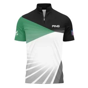 Golf Pattern 2024 PGA Championship Valhalla Ping Style Classic, Short Sleeve Round Neck Polo Shirt