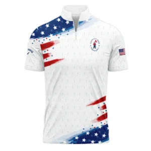 Golf Flag American Loves 124th U.S. Open Pinehurst Ping Polo Shirt Style Classic