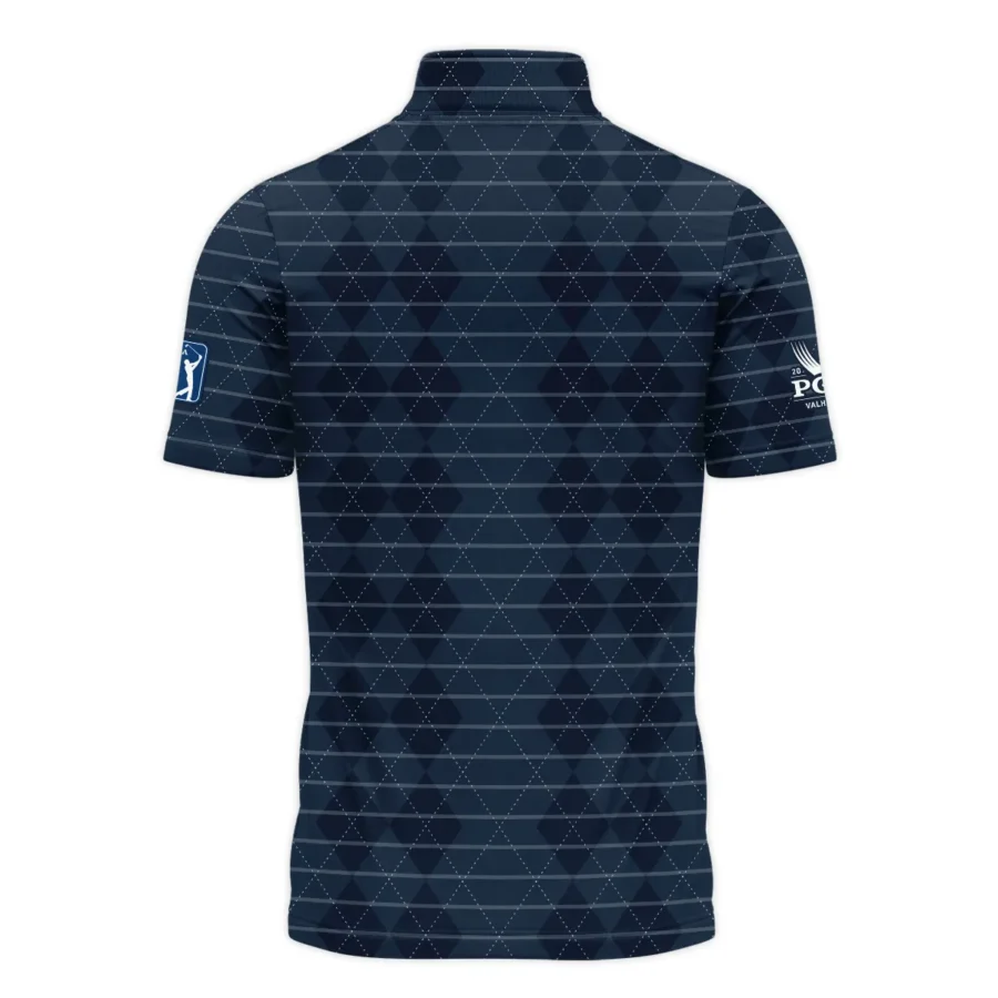 Golf Argyle Pattern 2024 PGA Championship Valhalla Ping Quarter-Zip Polo Shirt