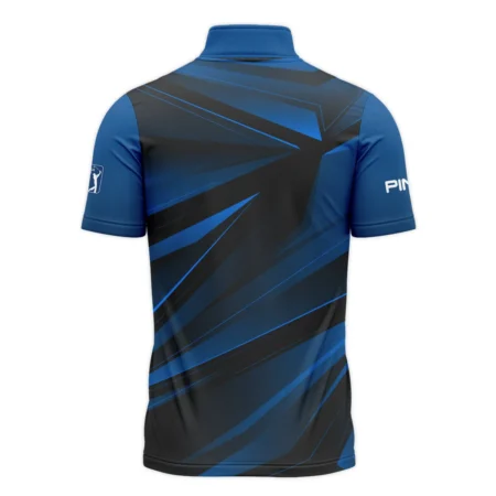 Ping 124th U.S. Open Pinehurst Dark Blue Gradient Sublimation Quarter-Zip Polo Shirt