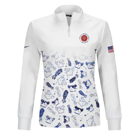 Golf Icon Abstract Pattern 79th U.S. Women’s Open Lancaster Nike Sleeveless Polo Shirt