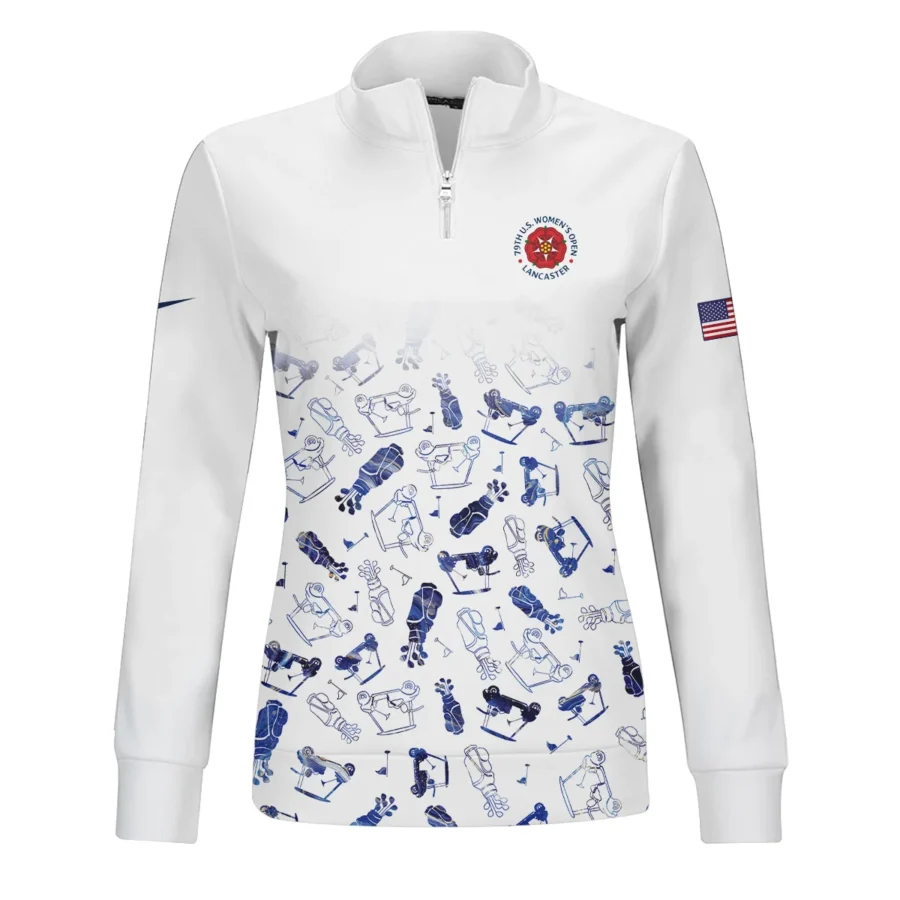 Golf Icon Abstract Pattern 79th U.S. Women’s Open Lancaster Nike Quater Zip Women