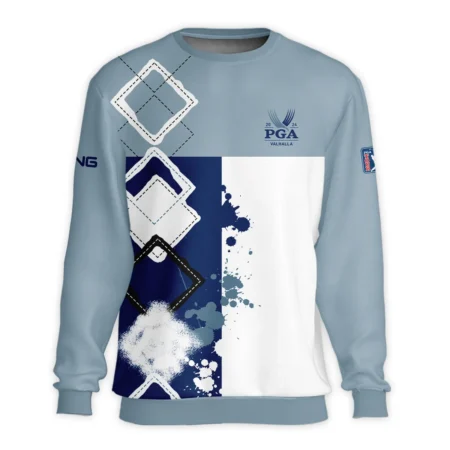 2024 PGA Championship Valhalla Ping Blue White Brush Line Unisex Sweatshirt Style Classic Sweatshirt