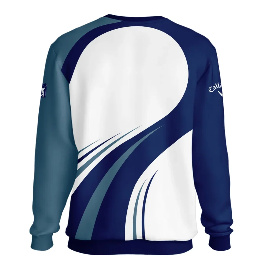 2024 PGA Championship Valhalla Golf Blue Wave Pattern Callaway Unisex Sweatshirt Style Classic Sweatshirt