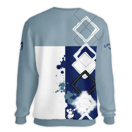 2024 PGA Championship Valhalla Callaway Blue White Brush Line Unisex Sweatshirt Style Classic Sweatshirt