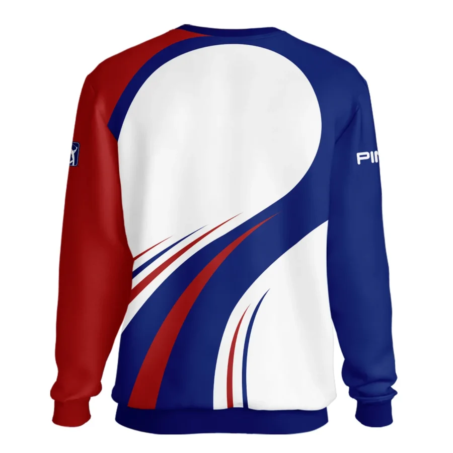 Ping 124th U.S. Open Pinehurst Golf Blue Red White Background Unisex Sweatshirt Style Classic Sweatshirt