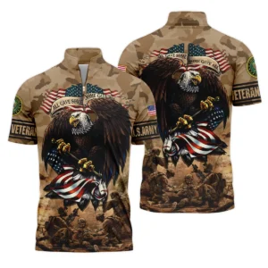 Veteran Camo Eagle All Gave Some Some Gave All U.S. Army Veterans All Over Prints Unisex T-Shirt