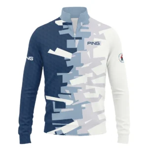 Golf Abstract Pattern 124th U.S. Open Pinehurst Ping Zipper Hoodie Shirt Style Classic