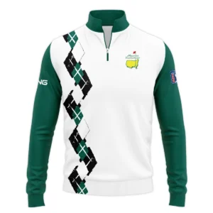 Golf Sport Pattern Green Mix Masters Tournament Ping Zipper Hoodie Shirt Style Classic