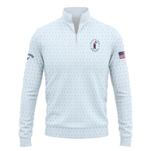 Golf Pattern Light Blue Cup 124th U.S. Open Pinehurst Callaway Sleeveless Jacket Style Classic