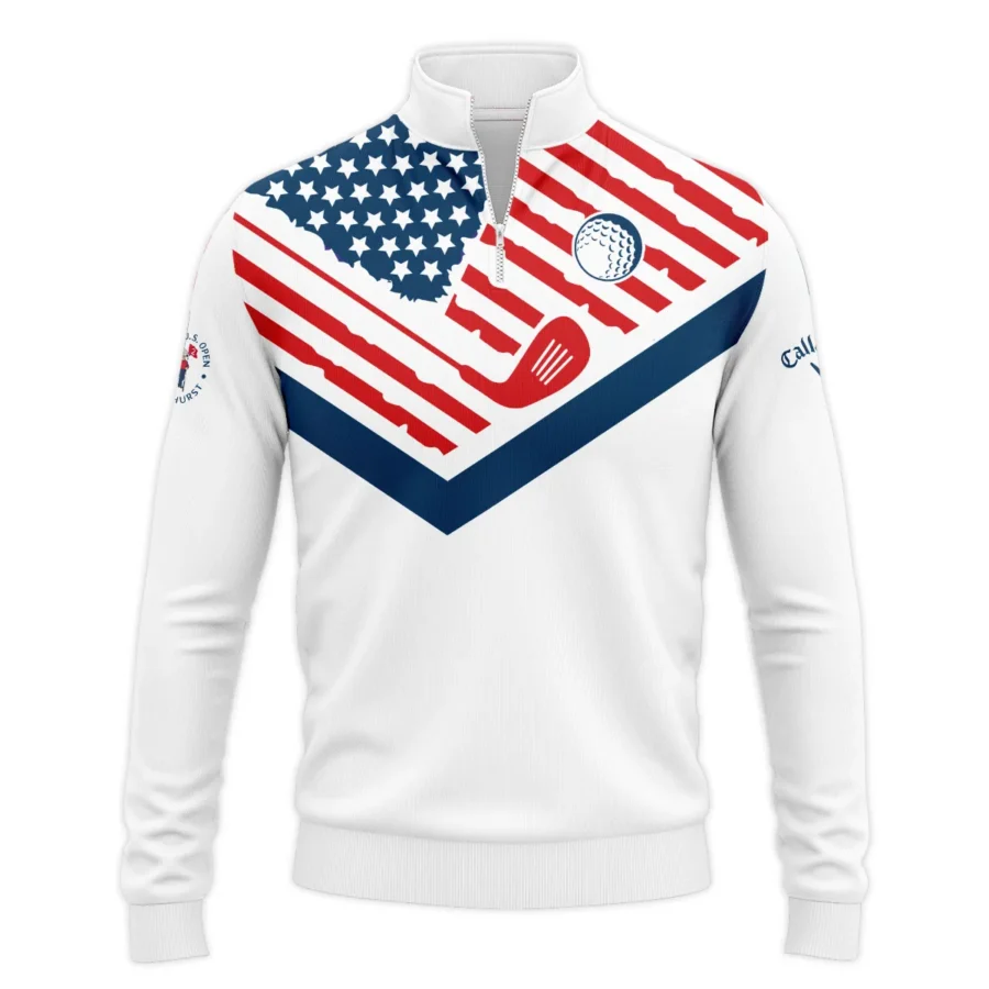 The Golfing Legend Golf 124th U.S. Open Pinehurst Callaway Quarter-Zip Jacket Style Classic