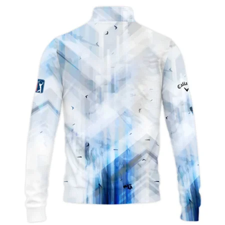 Golf Abstract Pattern 124th U.S. Open Pinehurst Callaway Quarter-Zip Jacket Style Classic