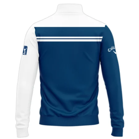 Callaway 124th U.S. Open Pinehurst Blue Pattern Sport Quarter-Zip Jacket Style Classic