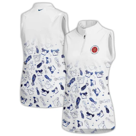Golf Icon Abstract Pattern 79th U.S. Women’s Open Lancaster Nike Sleeveless Polo Shirt