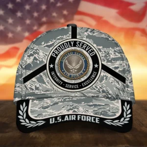 Caps U.S. Air Force  Honoring All Over Prints Honoring All Who Served Veterans Day Collection