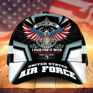 Caps U.S. Air Force  Remember All Over Prints Honoring All Who Served Veterans Day Tribute