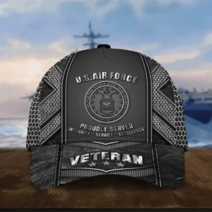 Caps U.S. Air Force  Respect Always  Military Inspired All Over Prints Saluting Our Veterans