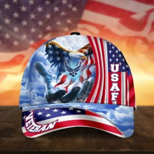 Caps U.S. Air Force  Tribute to American Veterans All Over Prints Honoring All Who Served Tribute to Our Heroes