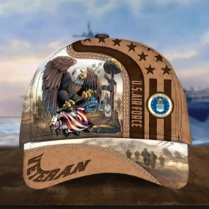 Caps U.S. Air Force  Respecting All Over Prints Honoring All Who Served Veterans Day Tribute