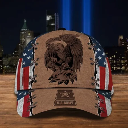 Caps U.S. Army Honor Military Inspired All Over Prints Heroes Remembere