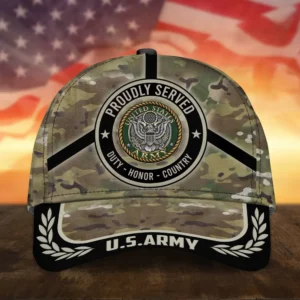 Caps U.S. Army Honoring All Over Prints Collection Veterans Day Remembrance