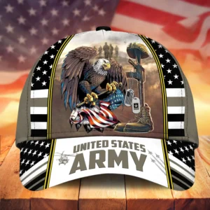 Caps U.S. Army Honoring U.S. Veterans Military Pride Veterans Day Tribute Collection