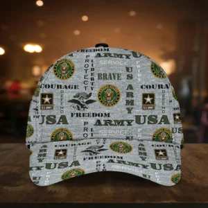 Caps U.S. Army Remember All Over Prints Honoring All Who Served Tribute to Our Heroes