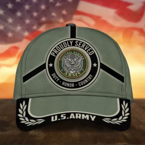 Caps U.S. Army Remember Tribute to Our Military Saluting Our Veterans