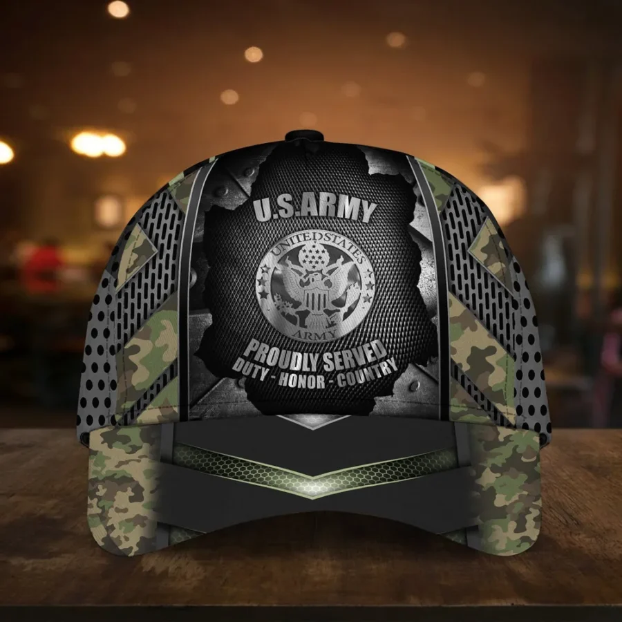 Caps U.S. Army Remembering All Over Prints Collection Tribute to Our Heroes