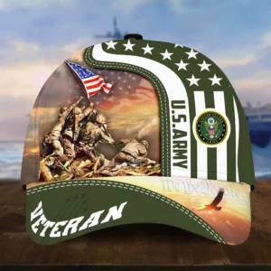 Caps U.S. Army Remembering Saluting Service Veterans Day Tribute Collection