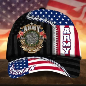 Caps U.S. Army Respect Always All Over Prints Honoring All Who Served Veterans Day Collection