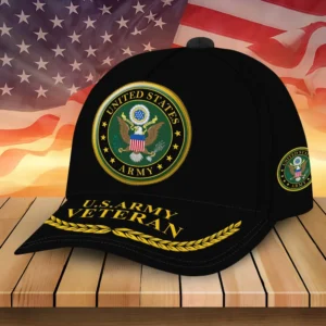 Caps U.S. Army Respect Always Saluting Service Honoring Our Heroes