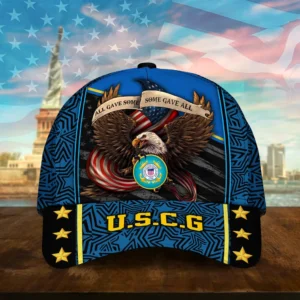 Caps U.S. Coast Guard  Honor All Over Prints Collection Honoring Our Heroes