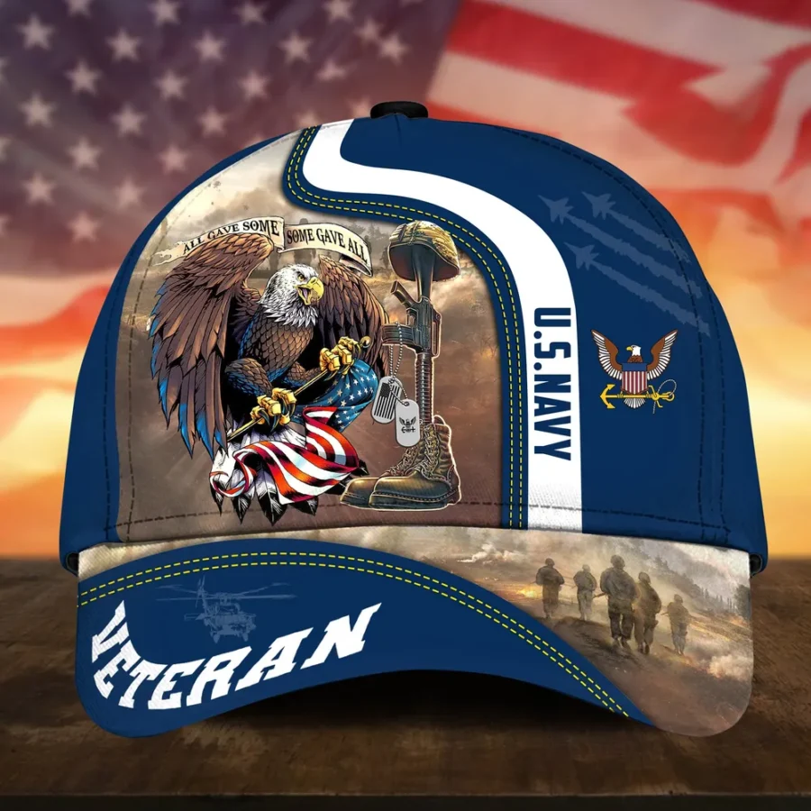 Caps U.S. Navy  Honor All Over Prints Honoring All Who Served Tribute to Our Heroes