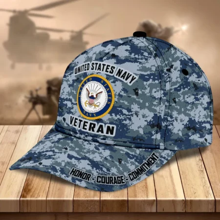 Caps U.S. Navy  Remember All Over Prints Honoring All Who Served Saluting Our Veterans