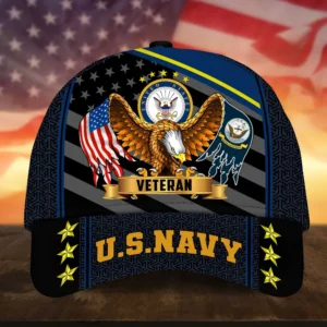 Caps U.S. Navy Remember Military Pride Veterans Day Tribute Collection