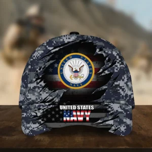 Caps U.S. Navy  Respect Always All Over Prints Honoring All Who Served Veterans Day Tribute Collection