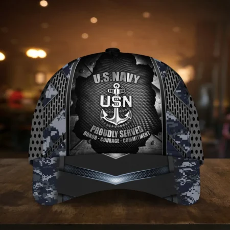 Caps U.S. Navy  Respect Always All Over Prints Honoring All Who Served Veterans Day Tribute Collection