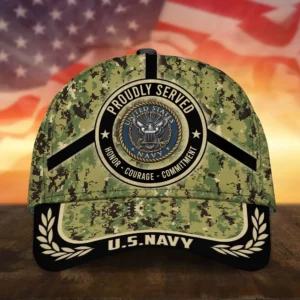 Caps U.S. Navy  Tribute to American Veterans All Over Prints Collection Saluting Our Veterans