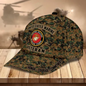 Caps U.S.M.C Remember Tribute to Our Military Honoring Our Heroes