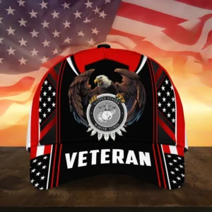 Caps U.S.M.C Tribute to American Veterans All Over Prints Collection Heroes Remembere