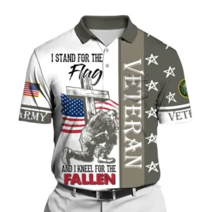 U.S. Army Short Polo Shirts All Over Prints U.S. Veterans Veteran Day