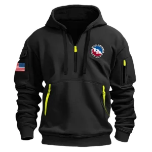 Classic Fashion Toyota Nascar Cup Series Color Khaki Hoodie Half Zipper