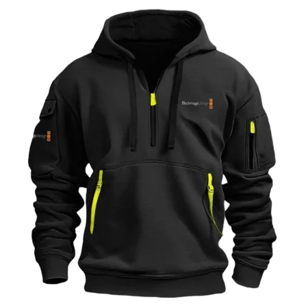 Blackmagic Design Classic Fashion Photography Videography Color Black Hoodie Half Zipper