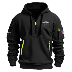 Navy Color Callaway Fashion Hoodie Half Zipper Arnold Palmer Invitational Gift For Fans