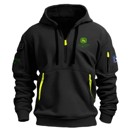 Black Color Callaway Fashion Hoodie Half Zipper John Deere Classic Gift For Fans