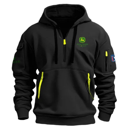 Black Color Rolex Fashion Hoodie Half Zipper John Deere Classic Gift For Fans